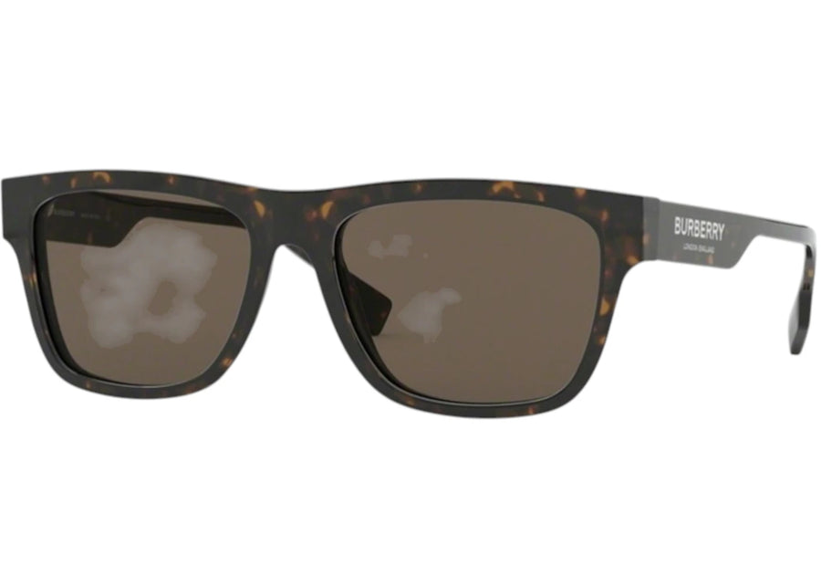Lunettes de soleil carrées Burberry écaille de tortue marron (BE4293F 3002/3)