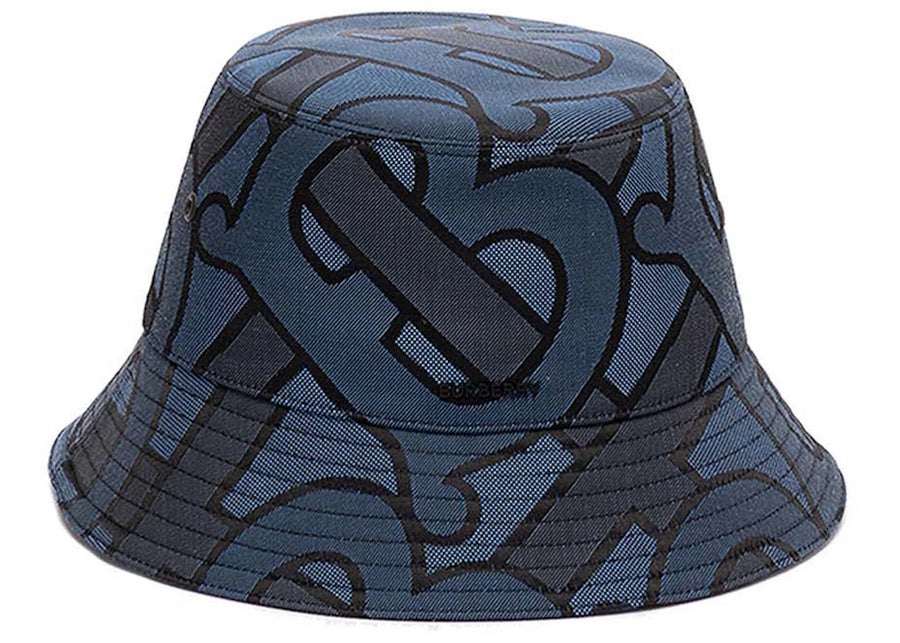 Burberry TB Jacquard Bucket Hat Blue