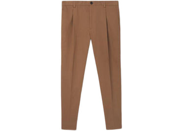 Pantalon chino Burberry marron