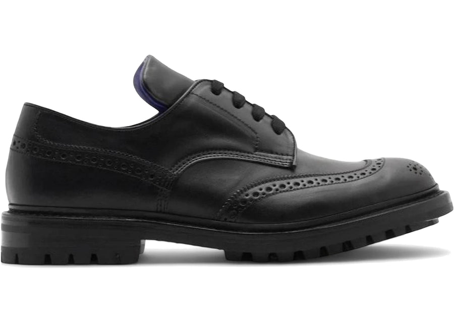 Burberry Trickers Devon Wingtip Derby Noir