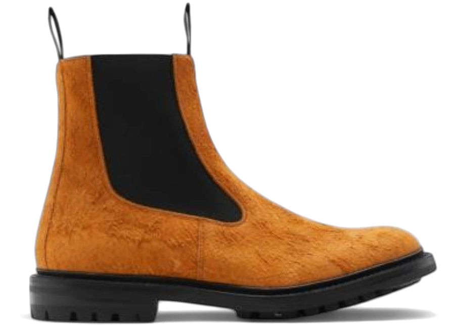 Bottines Chelsea montantes Burberry Tricker's en daim marron