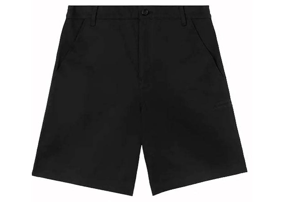 Short en sergé noir Burberry