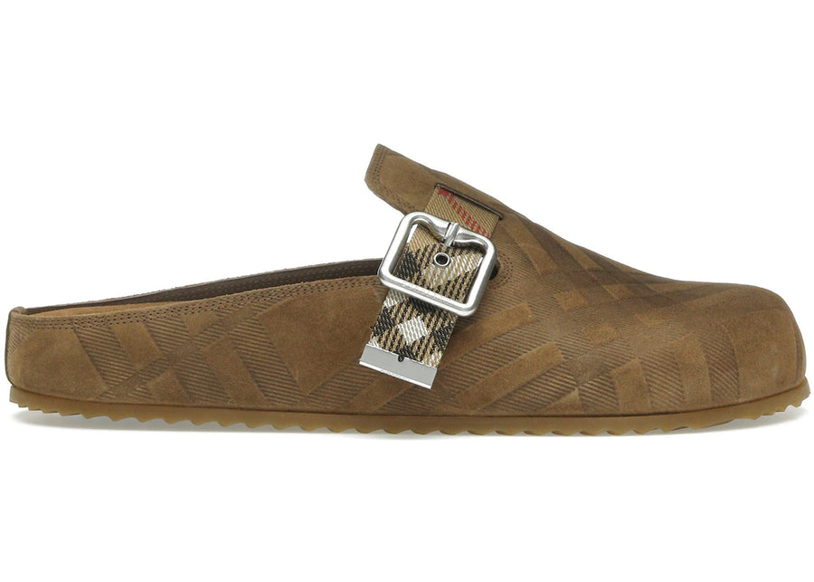 Sabots Burberry Urchin en jute (Femme)