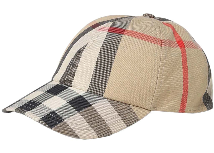 Burberry Vintage Check Baseball Cap Beige