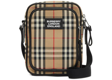 Sac messager Burberry Vintage Check Archive Beige/Noir