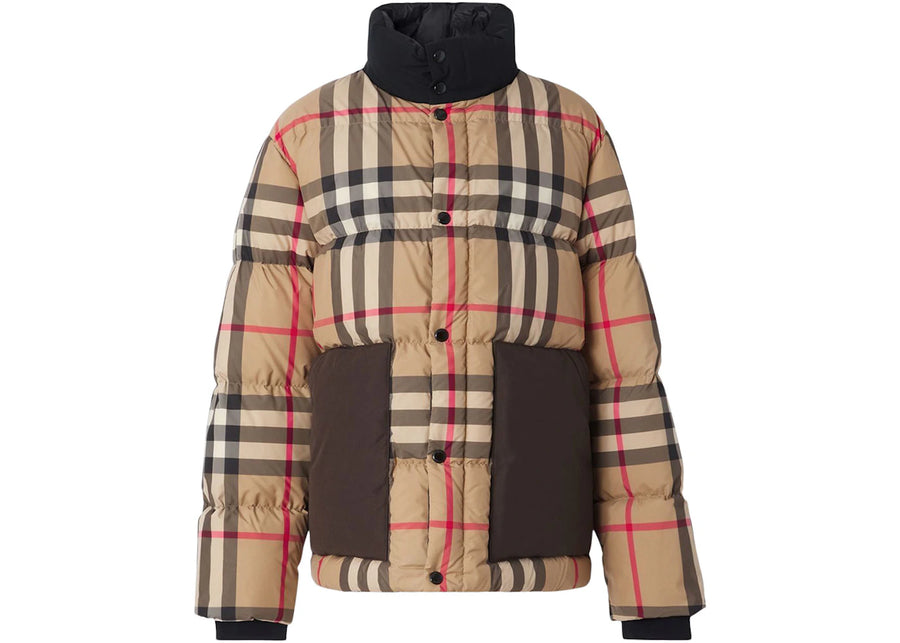 Doudoune Burberry Vintage Check, beige Archive