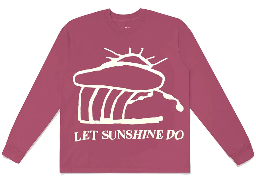 Marché aux puces de cactus - Laissez le soleil faire - T-shirt manches longues lilas