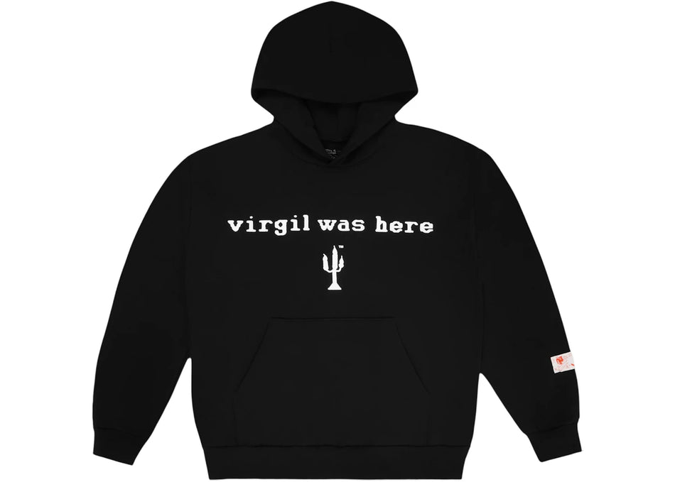 Cactus Plant Flea Market VAA CPFM Virgil Was Here Hooded Sweatshirt Black