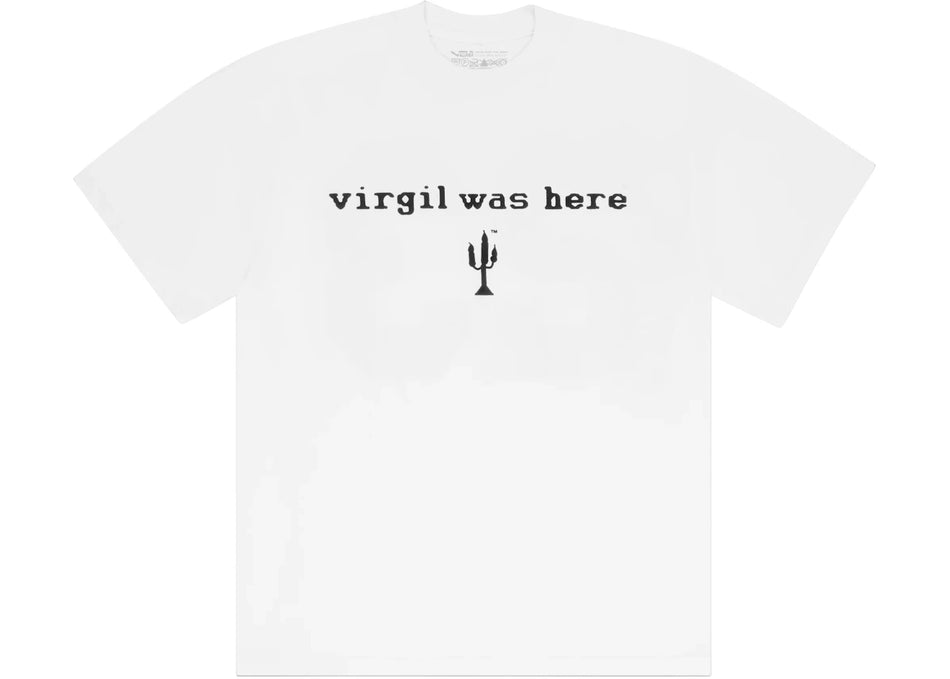 Cactus Plant Flea Market VAA CPFM Virgil Was Here T-shirt White