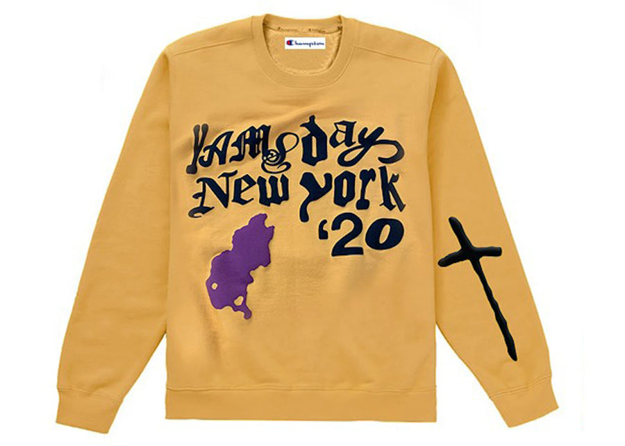 T-shirt jaune à manches longues « Cactus Plant Flea Flea Market Yams Day In Loving Memory »
