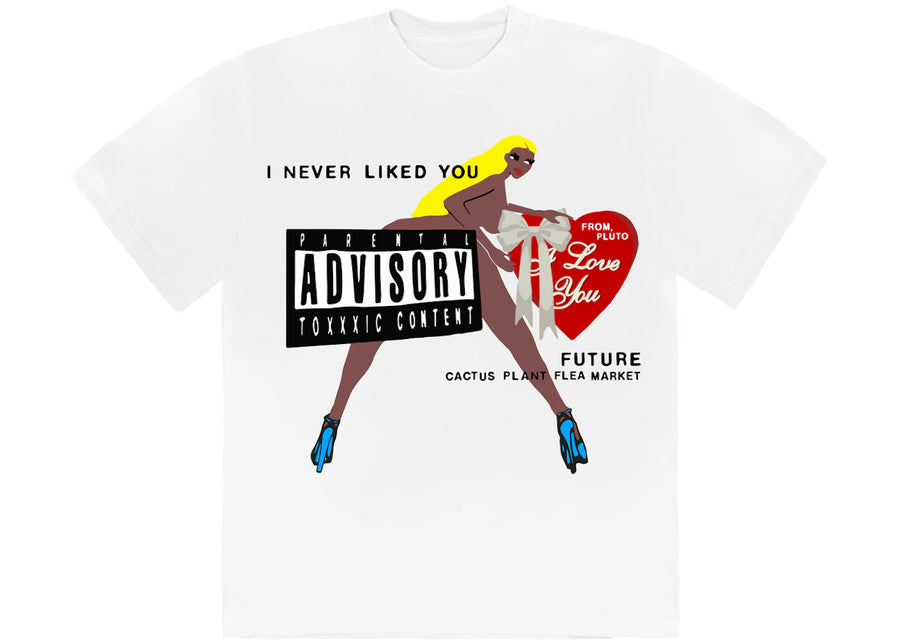 T-shirt blanc Cactus Plant Flea Market x Future Love You