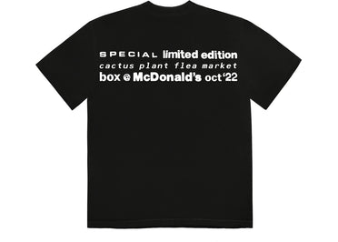 Cactus Plant Flea Market x McDonald's Cactus Buddy! And Friends T-shirt Black