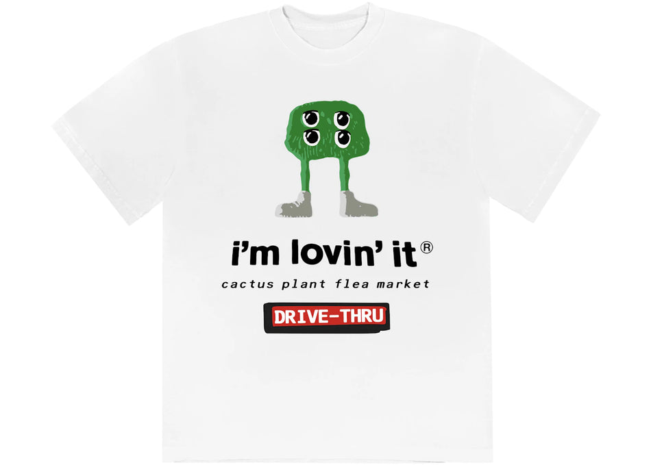 Cactus Plant Flea Market x McDonald's Fry Guy T-shirt White