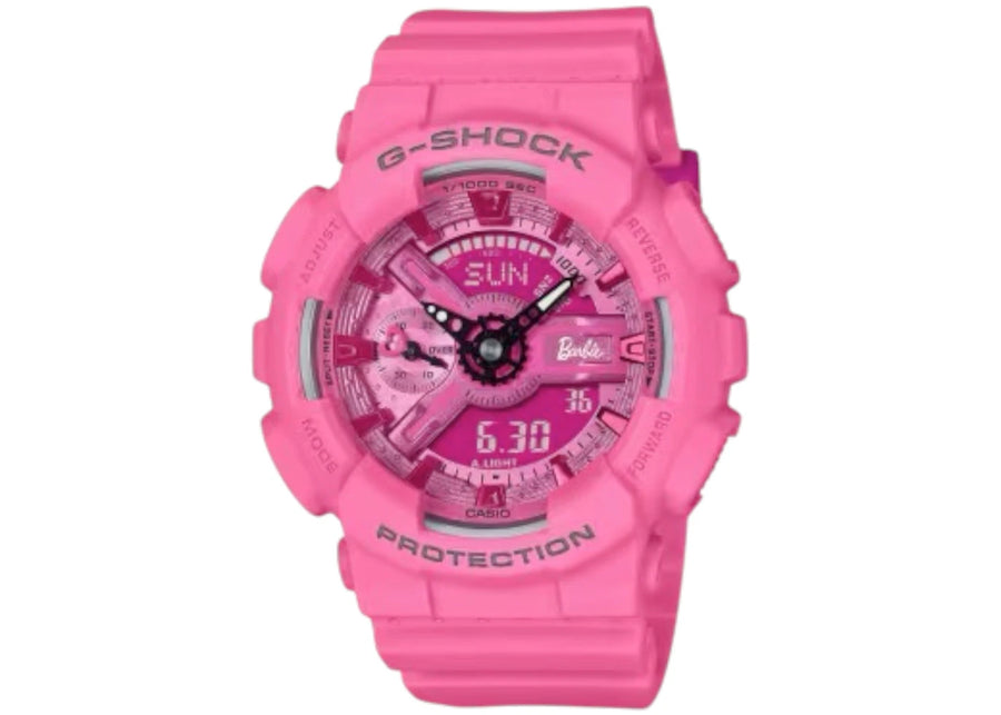 Montre Casio analogique-numérique Barbie G-Shock GMAS110BE-4