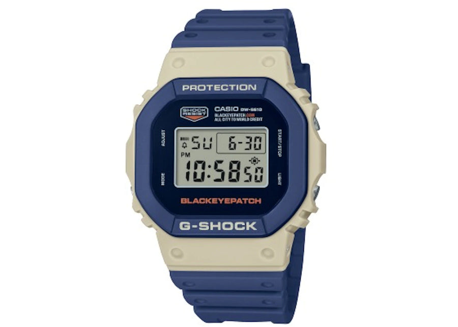 Modèle de collaboration Casio Digital G-Shock BlackEyePatch DW-5610BEP-2