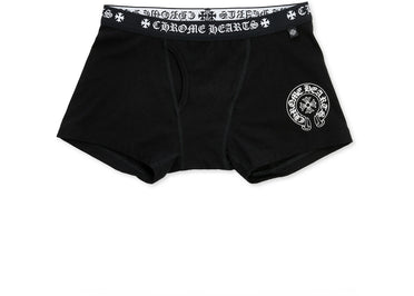 Chrome Hearts Boxer Brief Shorts Black/White