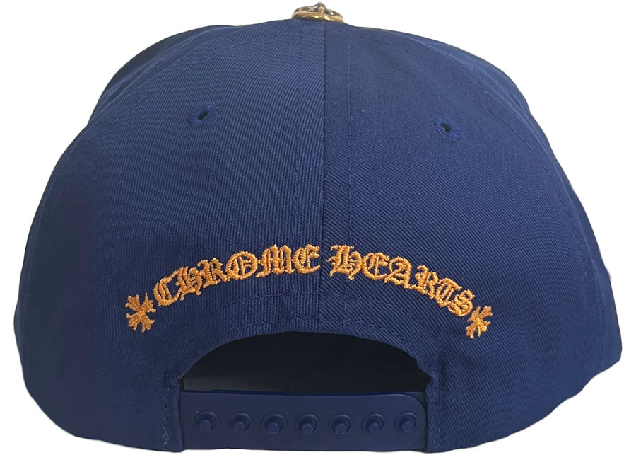 Casquette de baseball Chrome Hearts CH bleue/orange