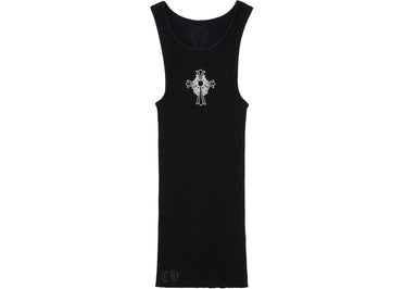 Chrome Hearts Hairy Cross Rib Tank Black