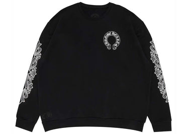 Chrome Hearts Horseshoe Crewneck Black