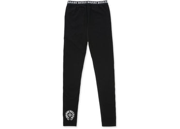 Chrome Hearts Logo Leggings Black