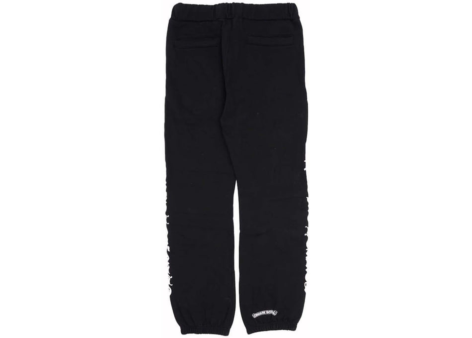 Chrome Hearts Logo Sweatpants Black