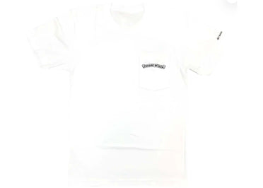 Chrome Hearts Scroll Logo Pocket T-shirt White