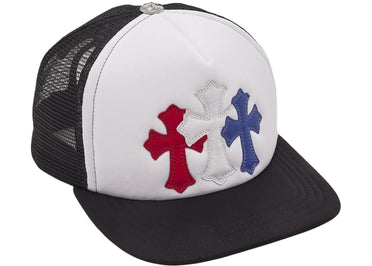 Chrome Hearts Trucker Hat Red/White/Blue