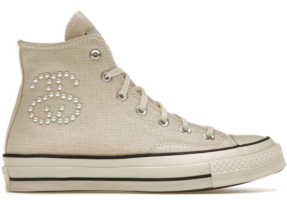 Converse Chuck Taylor All Star 70 Hi Stussy Fossil Pearl