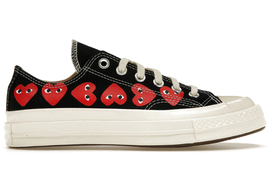 Converse Chuck Taylor All Star 70 Ox Comme des Garçons PLAY Multi-Cœur Noir