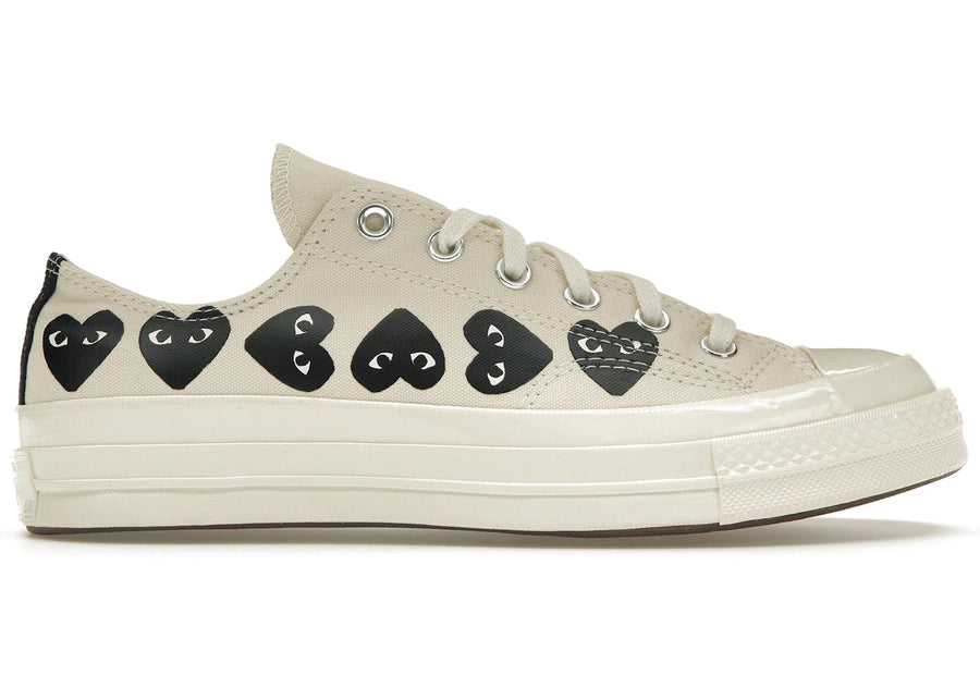 Converse Chuck Taylor All Star 70 Ox Comme des Garçons PLAY Multi-Heart Milk