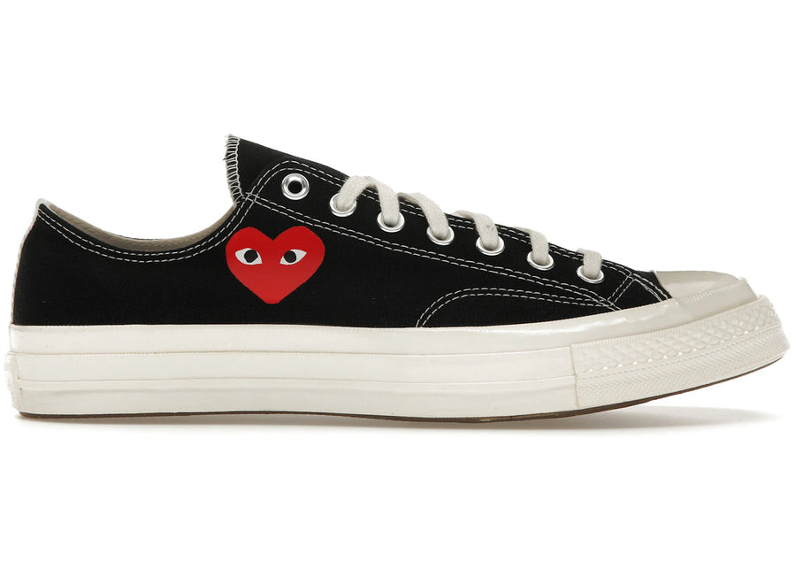 Converse Chuck Taylor All Star 70 Ox Comme des Garcons PLAY Single Heart Black