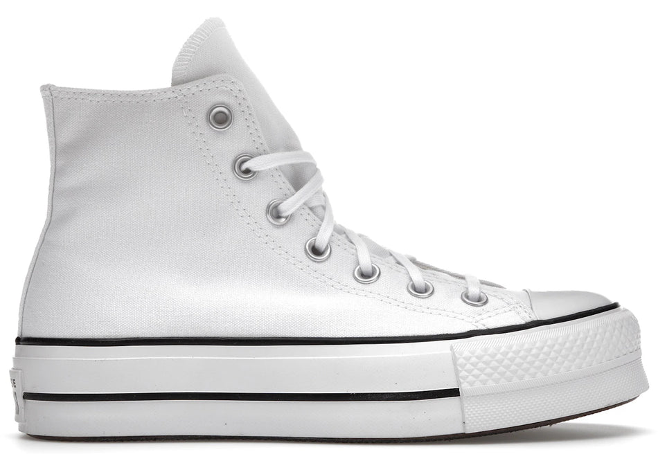 Converse Chuck Taylor All Star Hi Platform White Black (Women's)
