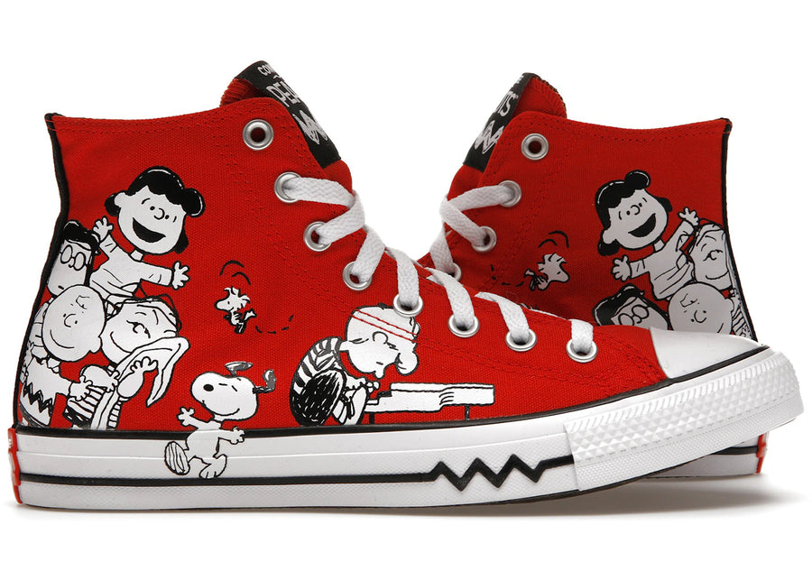 Converse Chuck Taylor All Star Peanuts Rouge