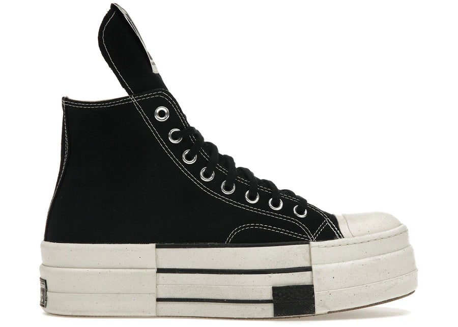 Converse DRKSHDW Chuck Taylor All Star DBL DRKSTAR Hi Rick Owens DRKSTAR Noir