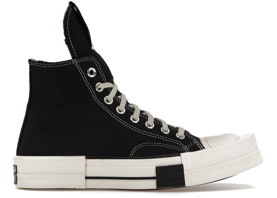 Converse TURBODRK Chuck Taylor All Star 70 Hi Rick Owens DRKSHDW Noir
