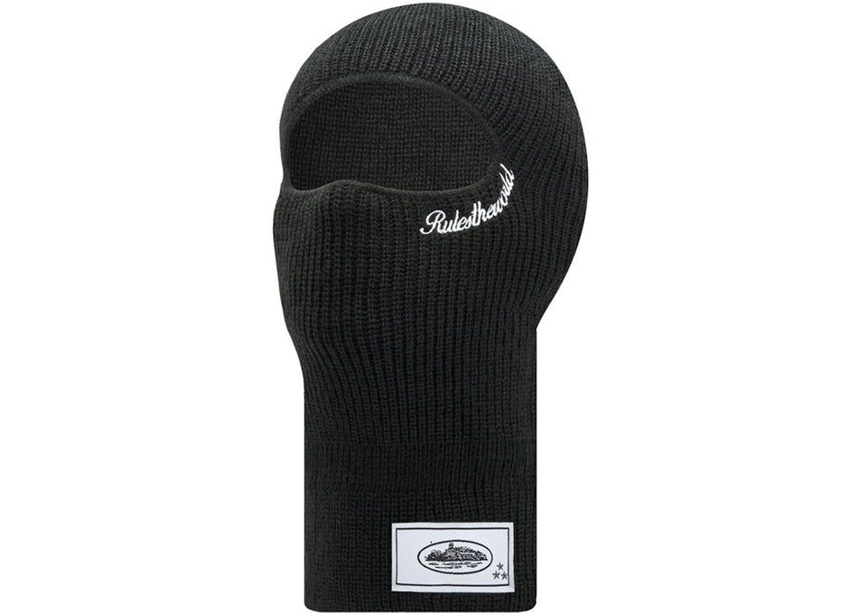 Corteiz Knit Balaclava Black