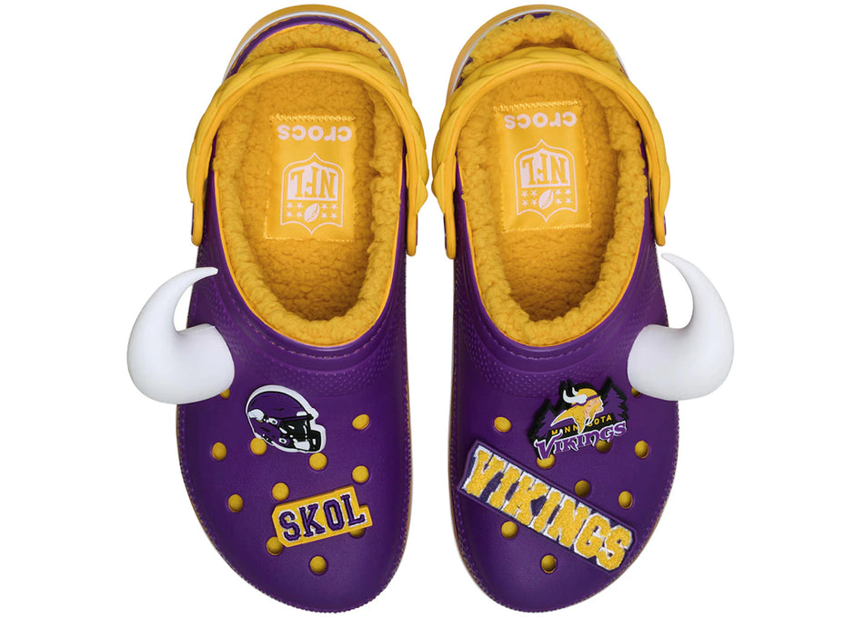 Crocs Classic Lined Clog NFL Minnesota Vikings