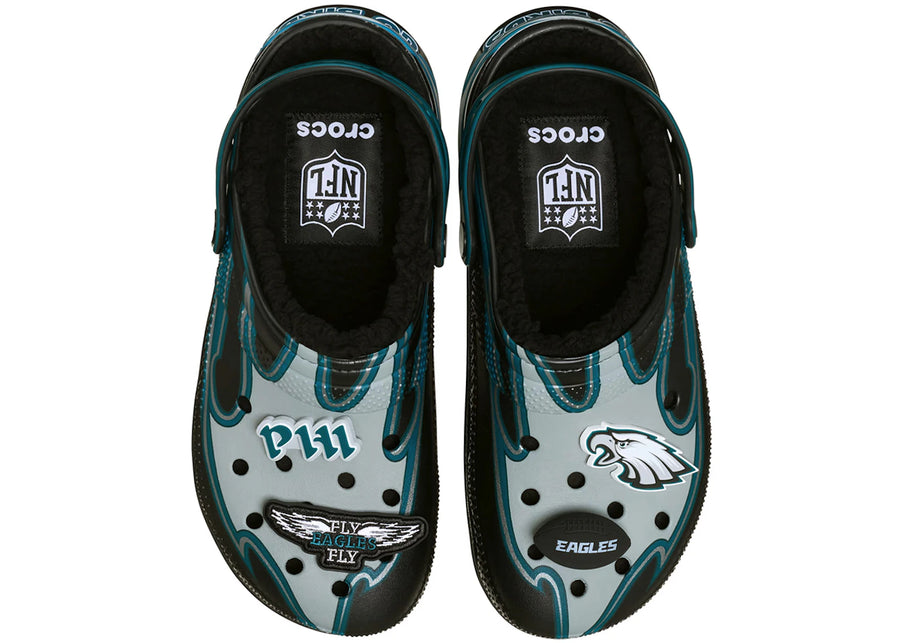 Sabots Crocs Classic doublés NFL Philadelphia Eagles