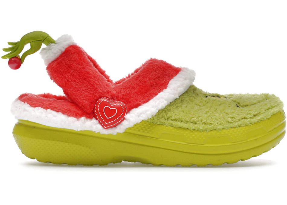 Crocs Classic Lined Clog The Grinch