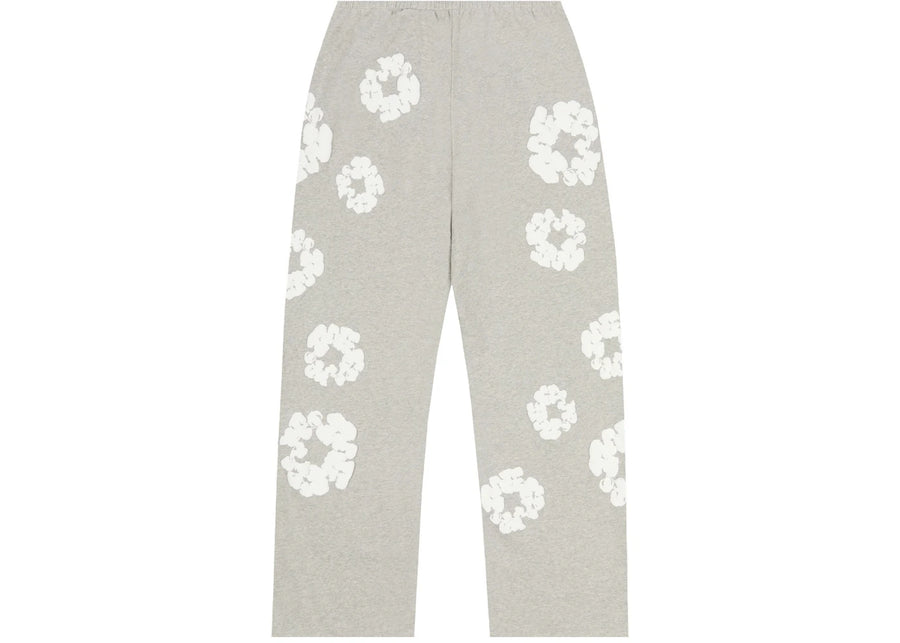 Denim Tears Cotton Wreath Baggy Sweatpants Grey