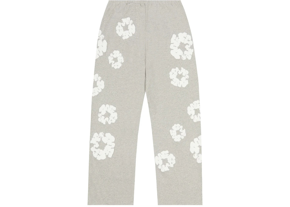 Denim Tears Cotton Wreath Baggy Sweatpants Grey