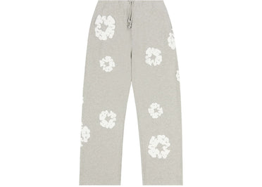 Denim Tears Cotton Wreath Baggy Sweatpants Grey