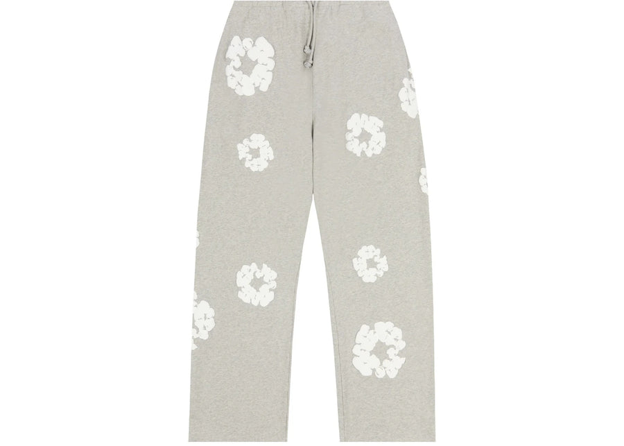 Denim Tears Cotton Wreath Baggy Sweatpants Grey