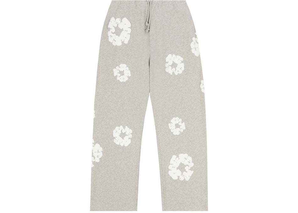 Denim Tears Cotton Wreath Baggy Sweatpants Grey