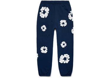 Denim Tears Cotton Wreath Sweatpants Navy