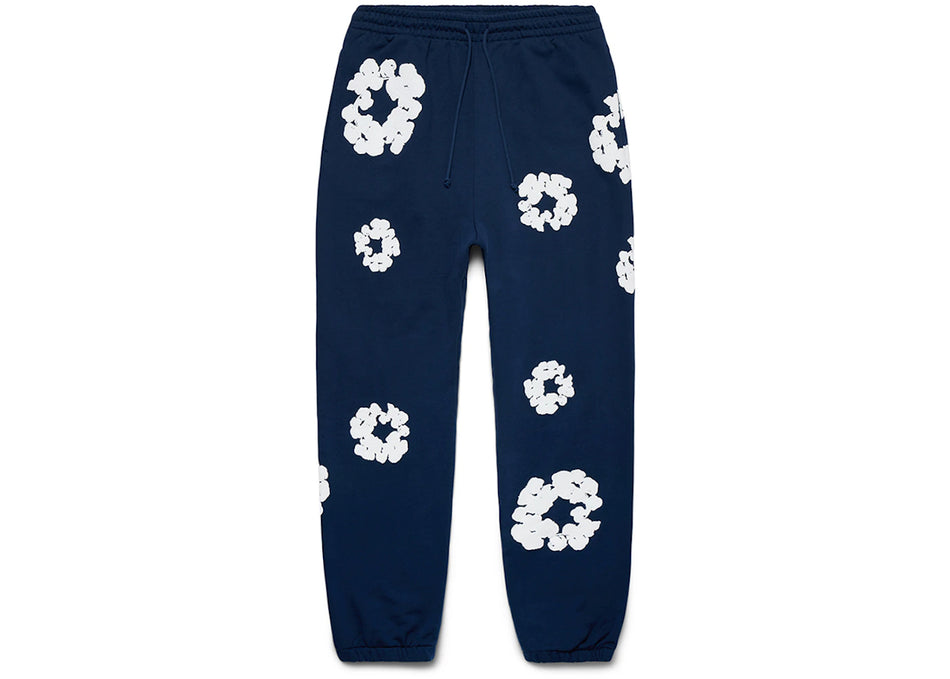 Denim Tears Cotton Wreath Sweatpants Navy
