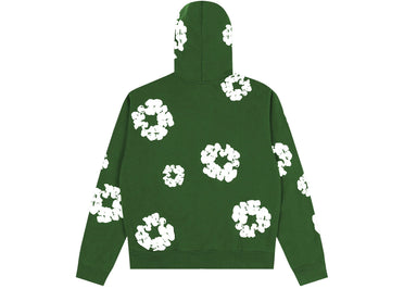 Denim Tears Cotton Wreath Zip Hoodie Green