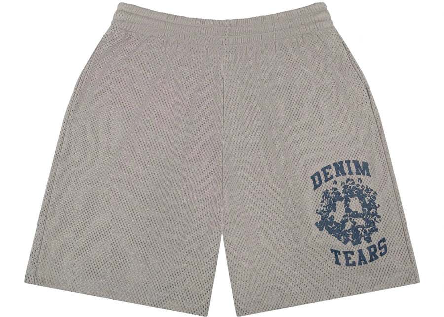 Short en maille Denim Tears University gris
