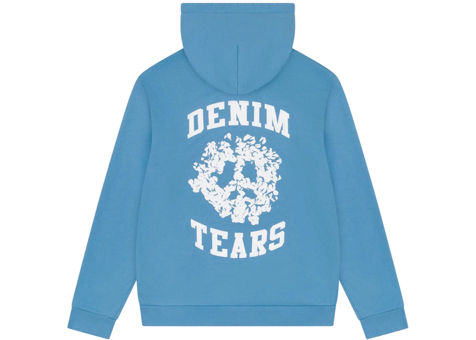Denim Tears Denim University Zip Hoodie Light Blue