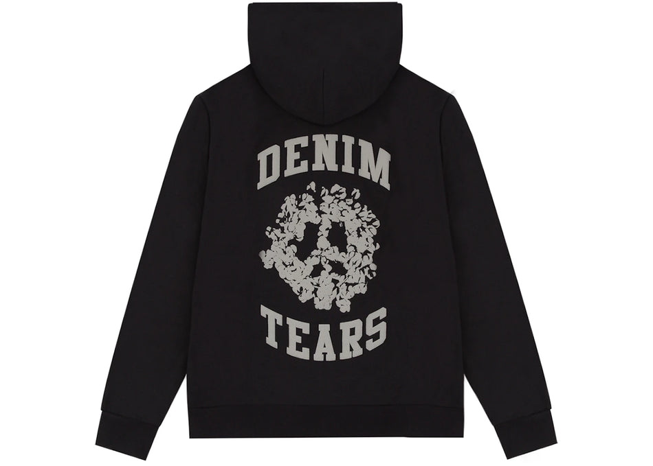 Denim Tears Denim University Zip Hoodie (SS24) Black